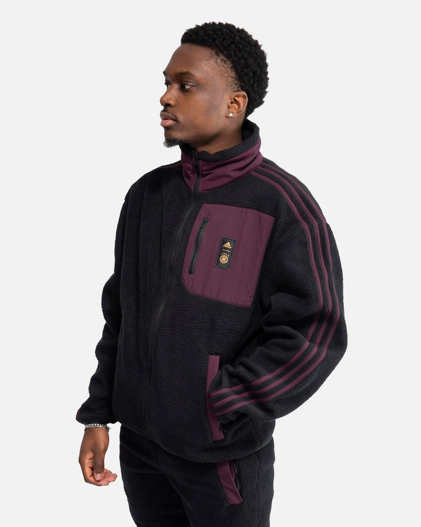 Chaqueta de entrenamiento Alemania 2022 - Negro/Burdeos