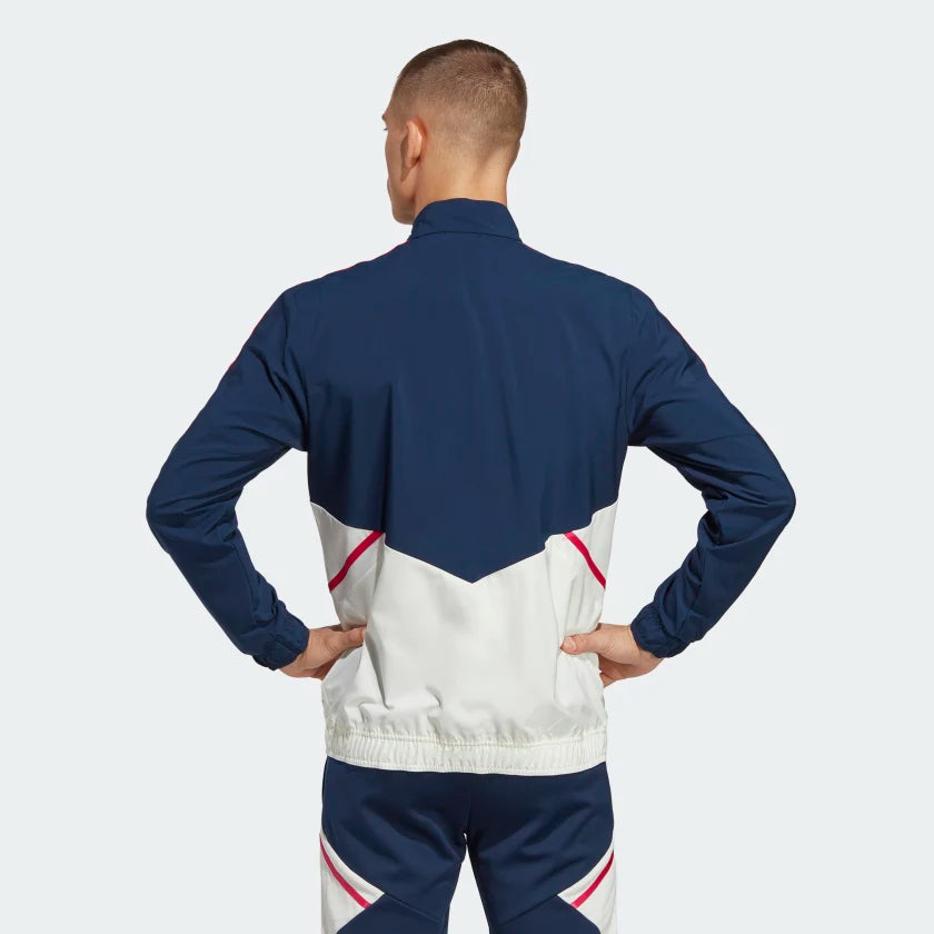 Arsenal 2022/2023 Trainingsjacke – Weiß/Blau/Pink
