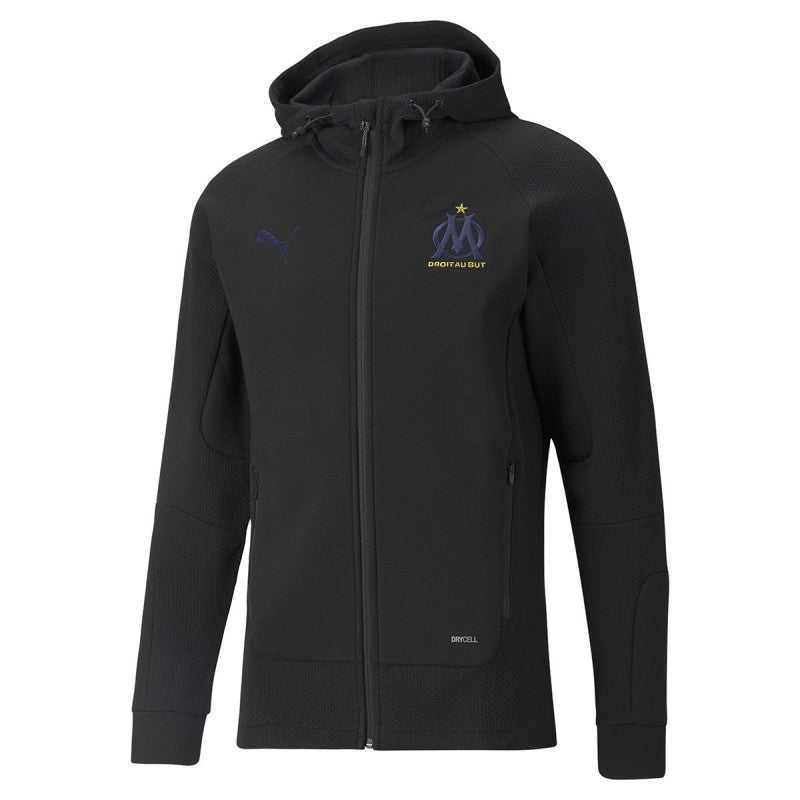 Veste Capuche OM Casual 2021/2022 - Noir