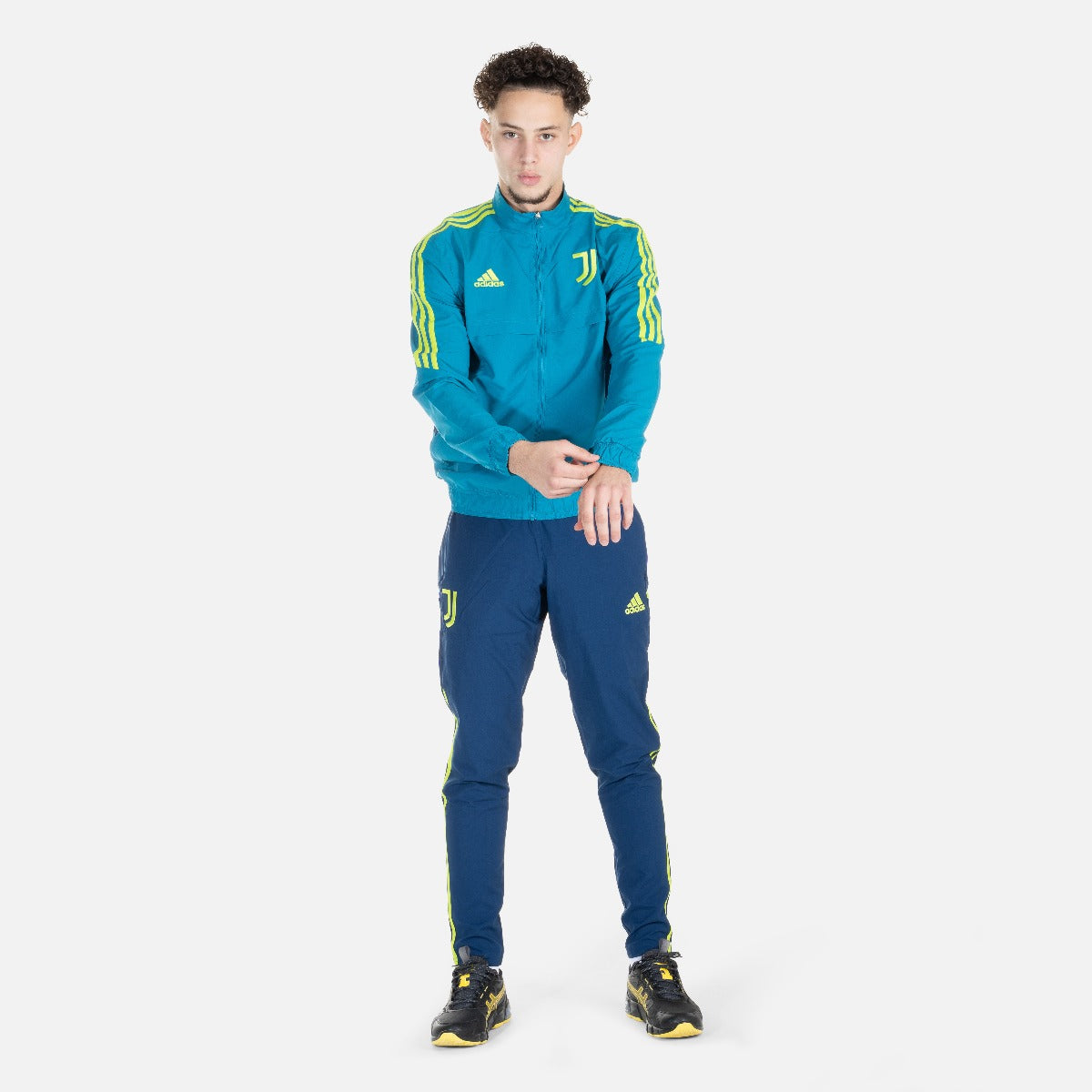Juventus 2022/2023 Track Jacket - Blue/Green