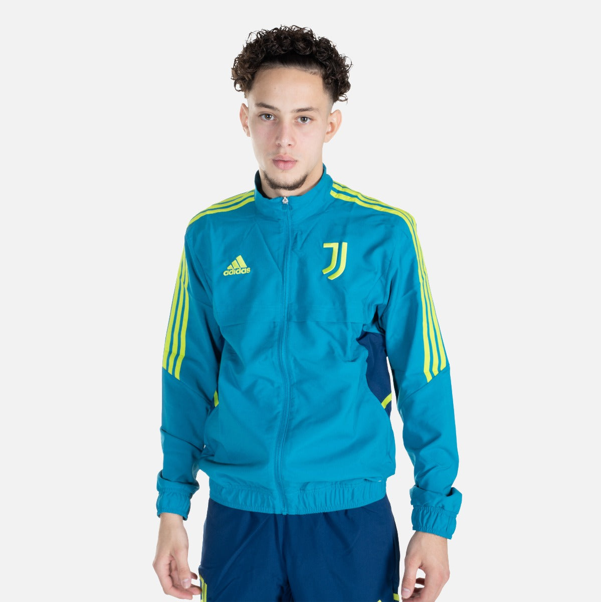 Juventus 2022/2023 Track Jacket - Blue/Green