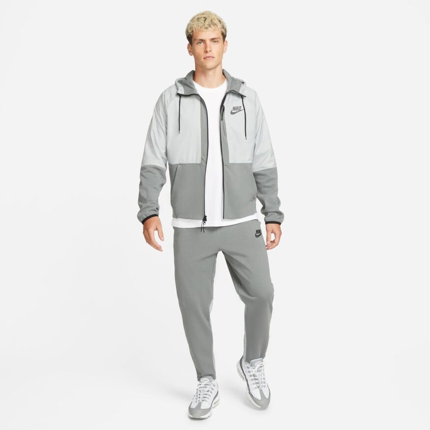 Nike Sweat à Capuche NSW Tech Fleece - Gris/Noir