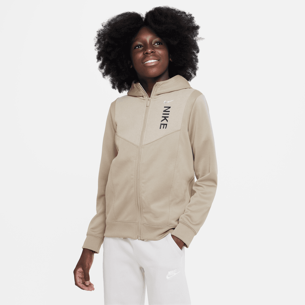 Nike Sportswear Hybrid Junior Jacket Beige Footkorner