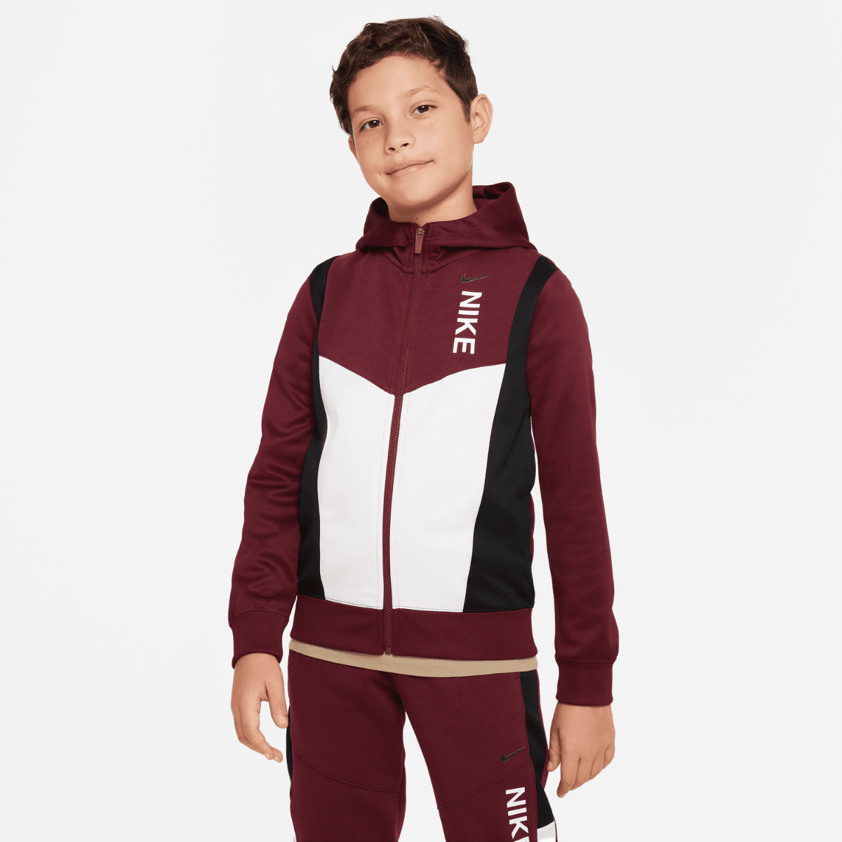 Doudoune à capuche et chevrons Nike pour Jeune enfant. Nike FR