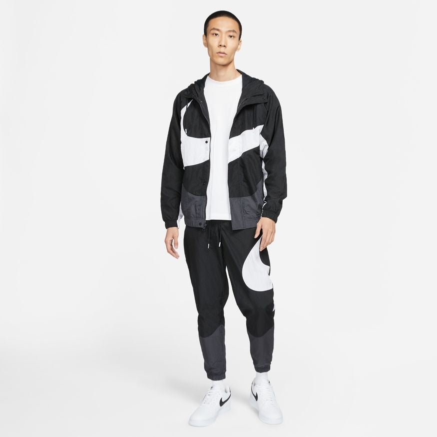 Nike Sportswear Swoosh Jacket - Black/White
