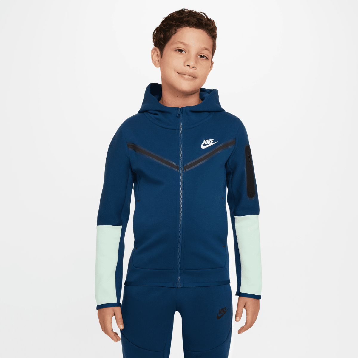 Nike Sportswear Tech Fleece Kids' Set - Khaki/Black – Footkorner