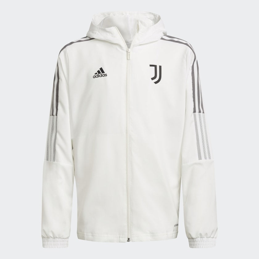 Veste présentation Juventus Junior 2021/2022 - Blanc/Gris