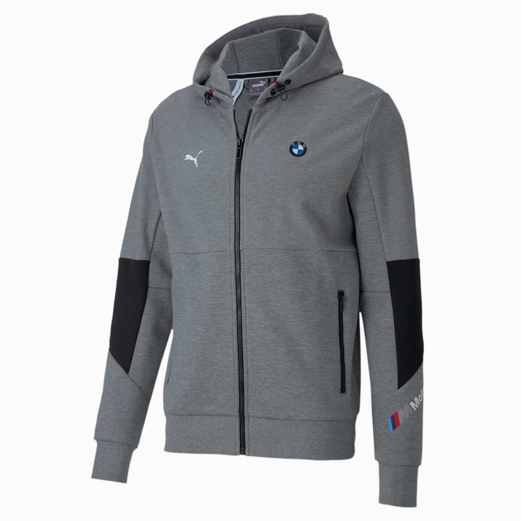 Veste à capuche Puma Bmw Motorsport- Gris