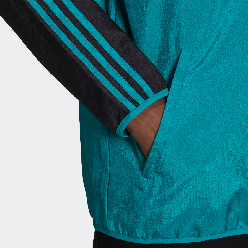 Chaqueta Real Madrid Icon Woven 2021/2022 - Negro/Azul