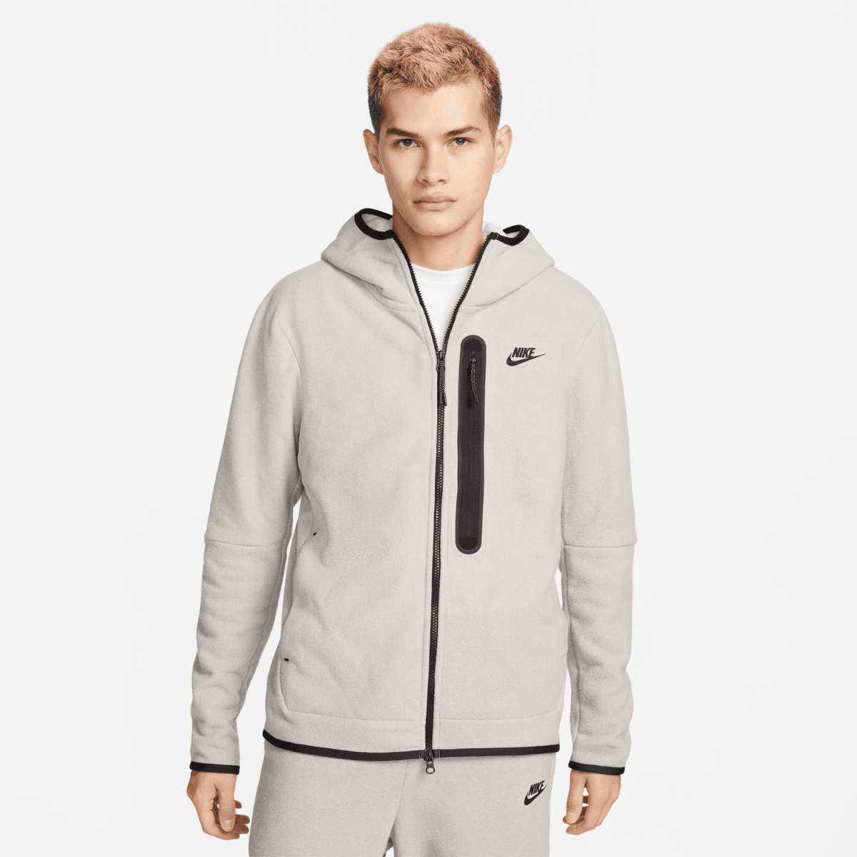 Nike Sportswear Tech Fleece-Weste – Grau – Footkorner