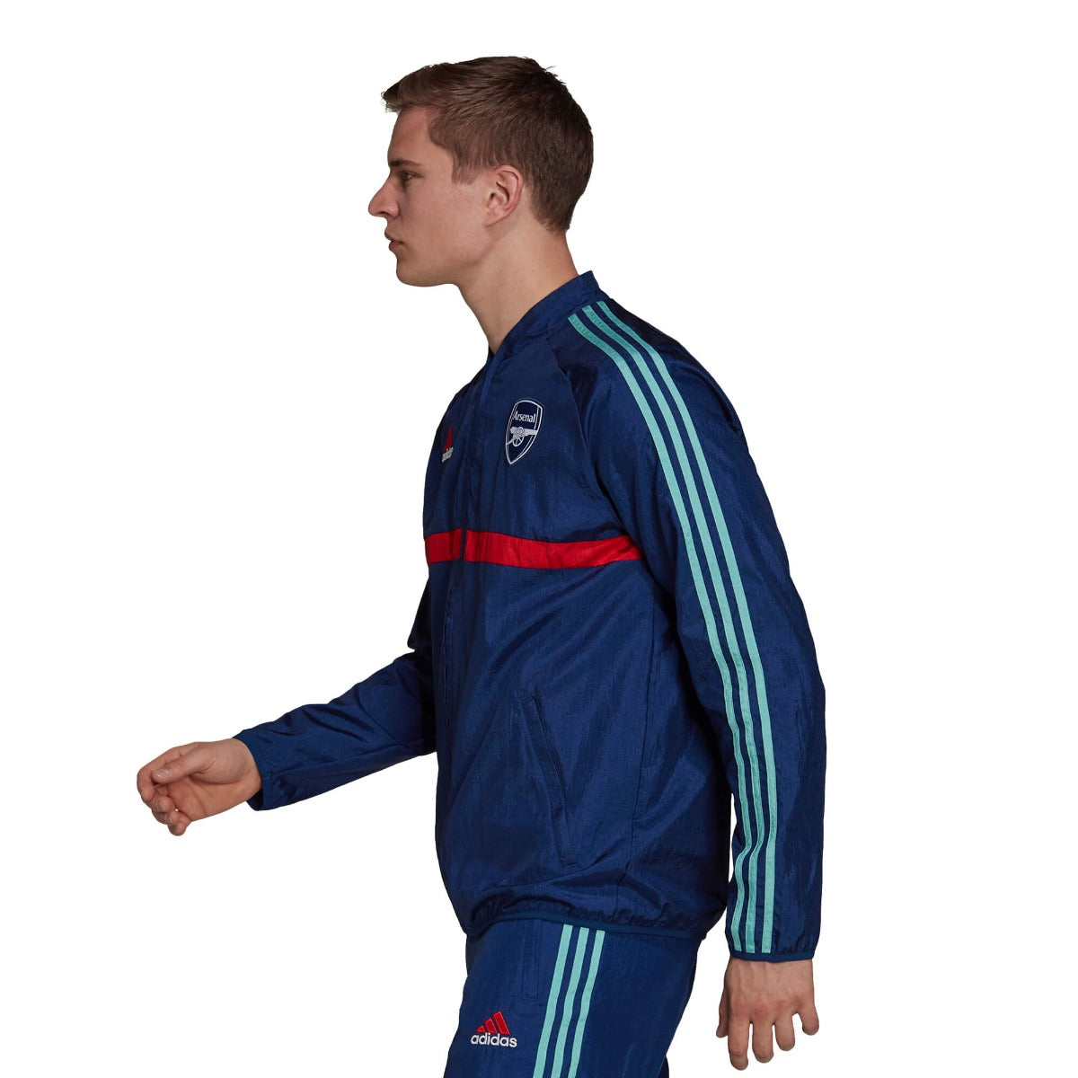 Chaqueta Arsenal Icon Track 2021/2022 - Azul/Rojo