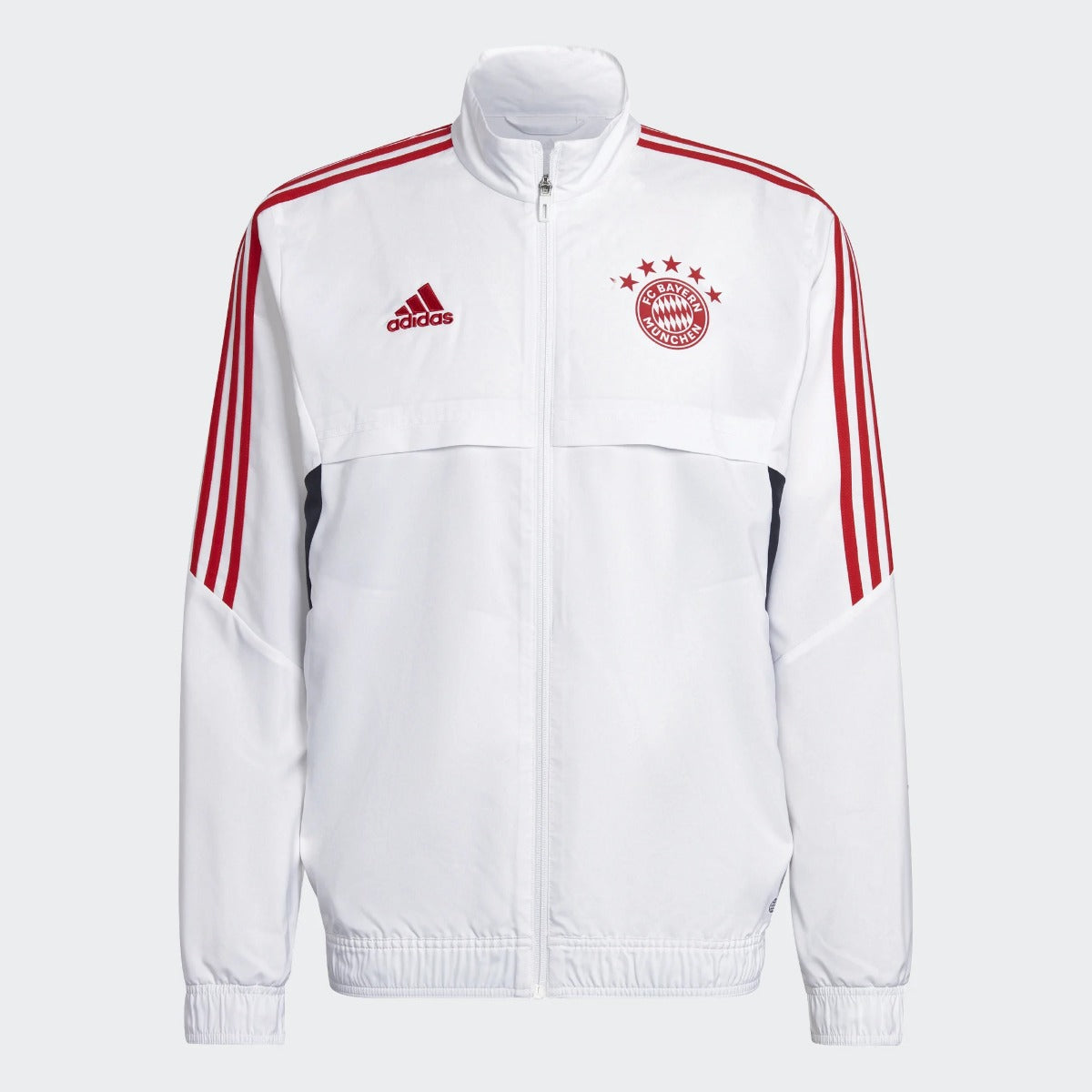 Bayern München Trainingsjacke 2022/2023 – Weiß/Rot/Schwarz