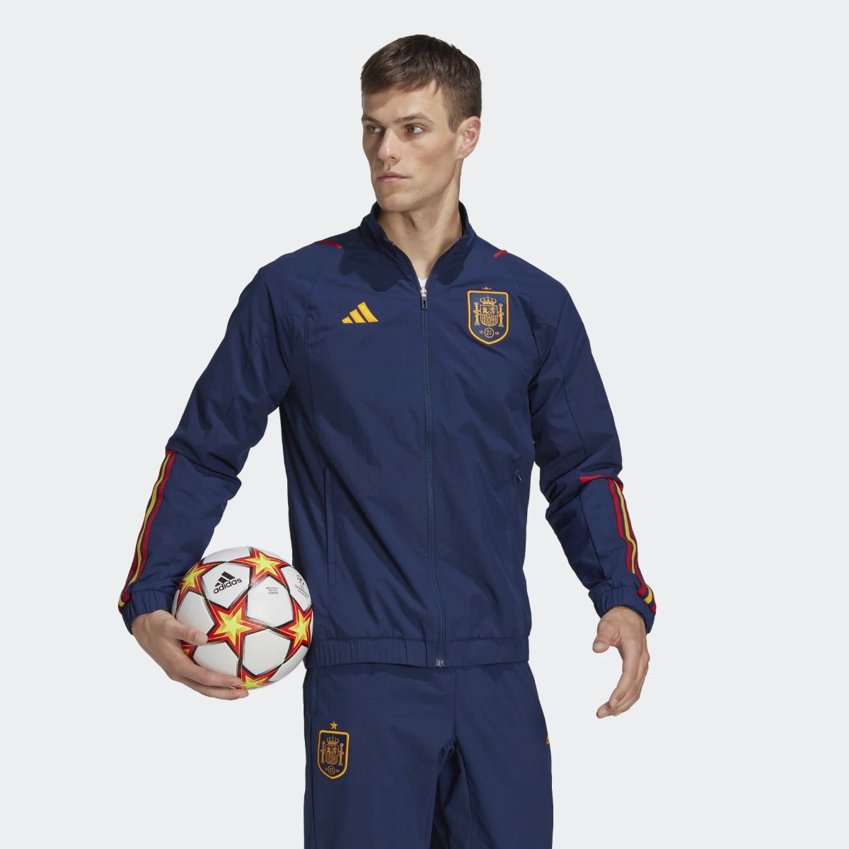 Veste de survêtement Espagne 2022 - Bleu/Rouge/orange