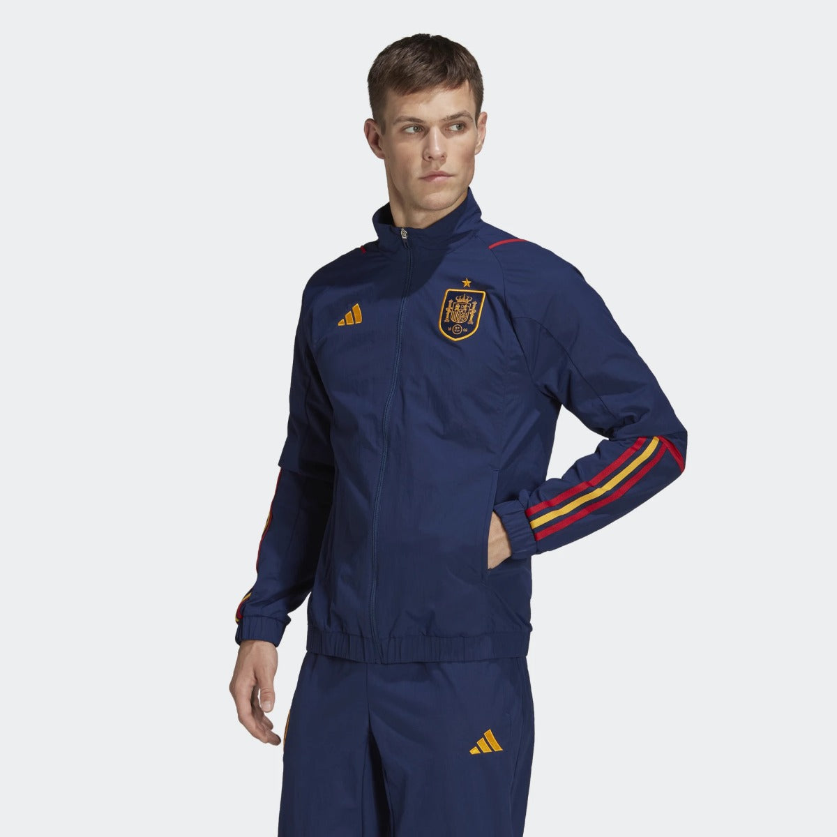 Veste de survêtement Espagne - Bleu/Rouge/orange