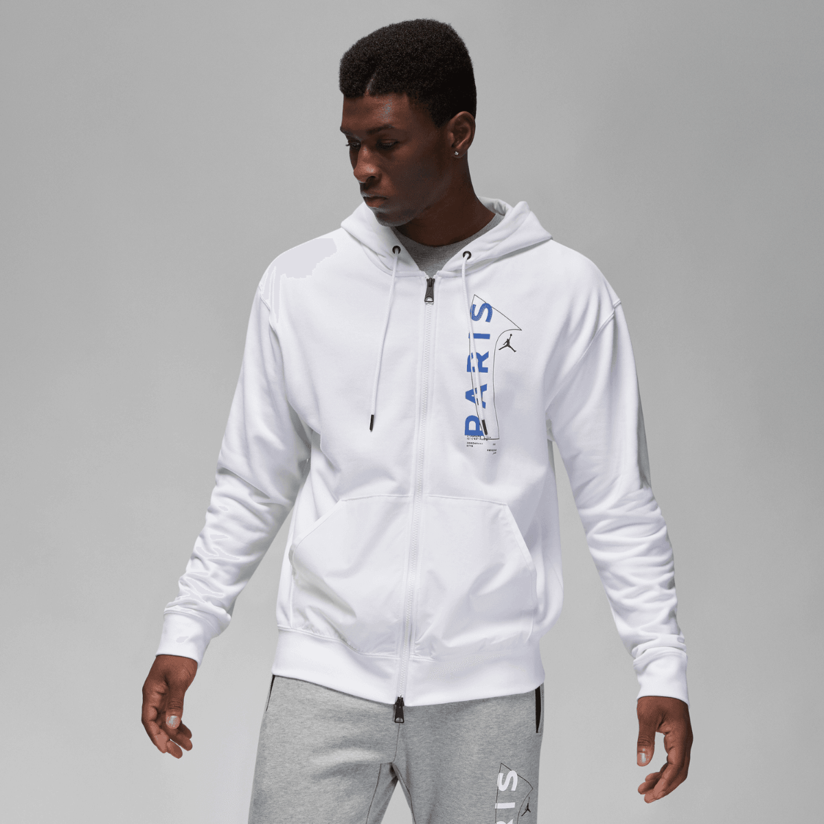 PSG x Jordan 2022/2023 training jacket - White/Blue