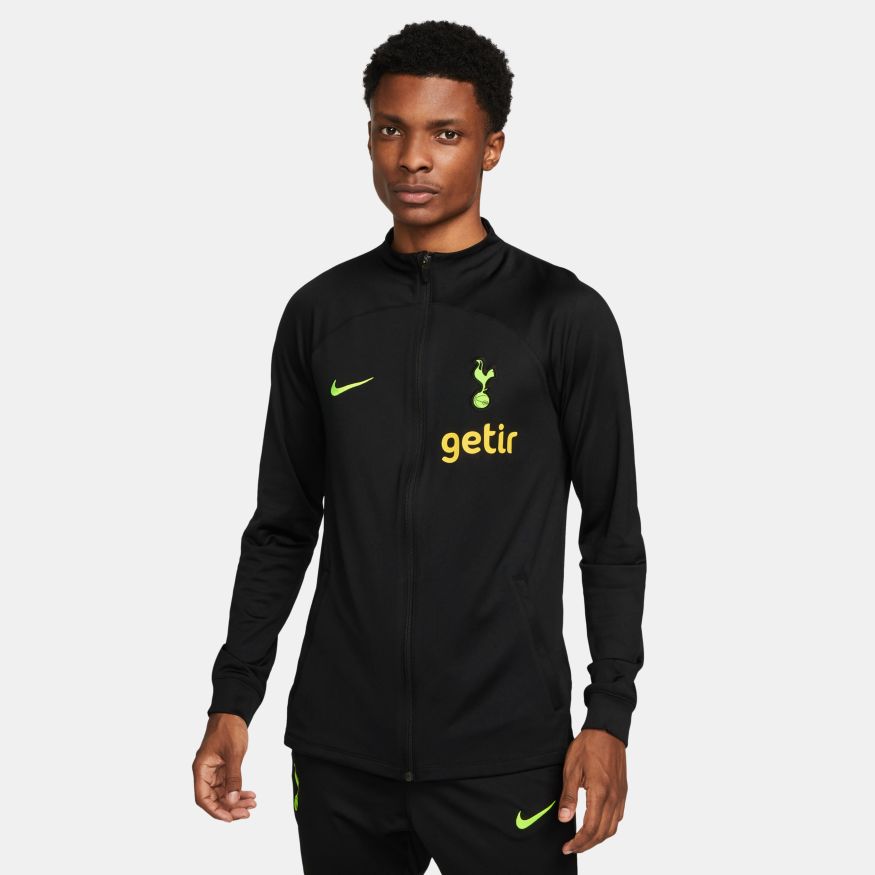 Veste de survêtement Tottenham Hotspur Strike 2022/2023 - Noir/Jaune