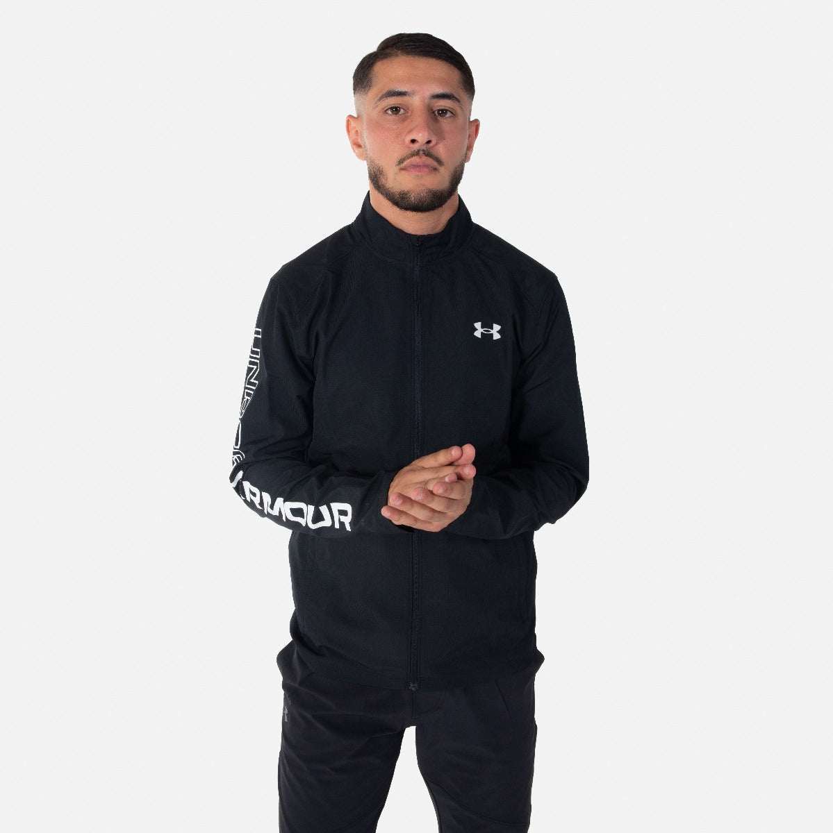 Under Armor Outrun The Storm Track Jacket - Black – Footkorner