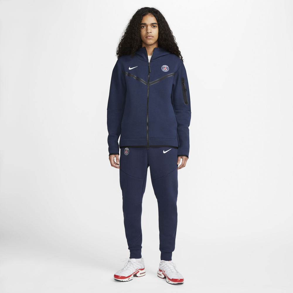 Giacca in pile tecnico PSG 2022/2023 - blu navy