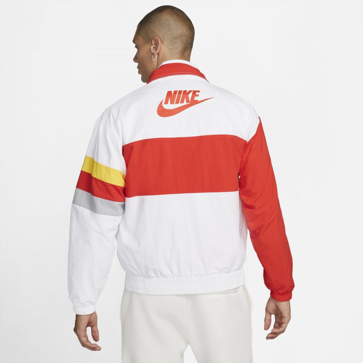 Liverpool Webjacke 2021/2022 – Weiß/Rot