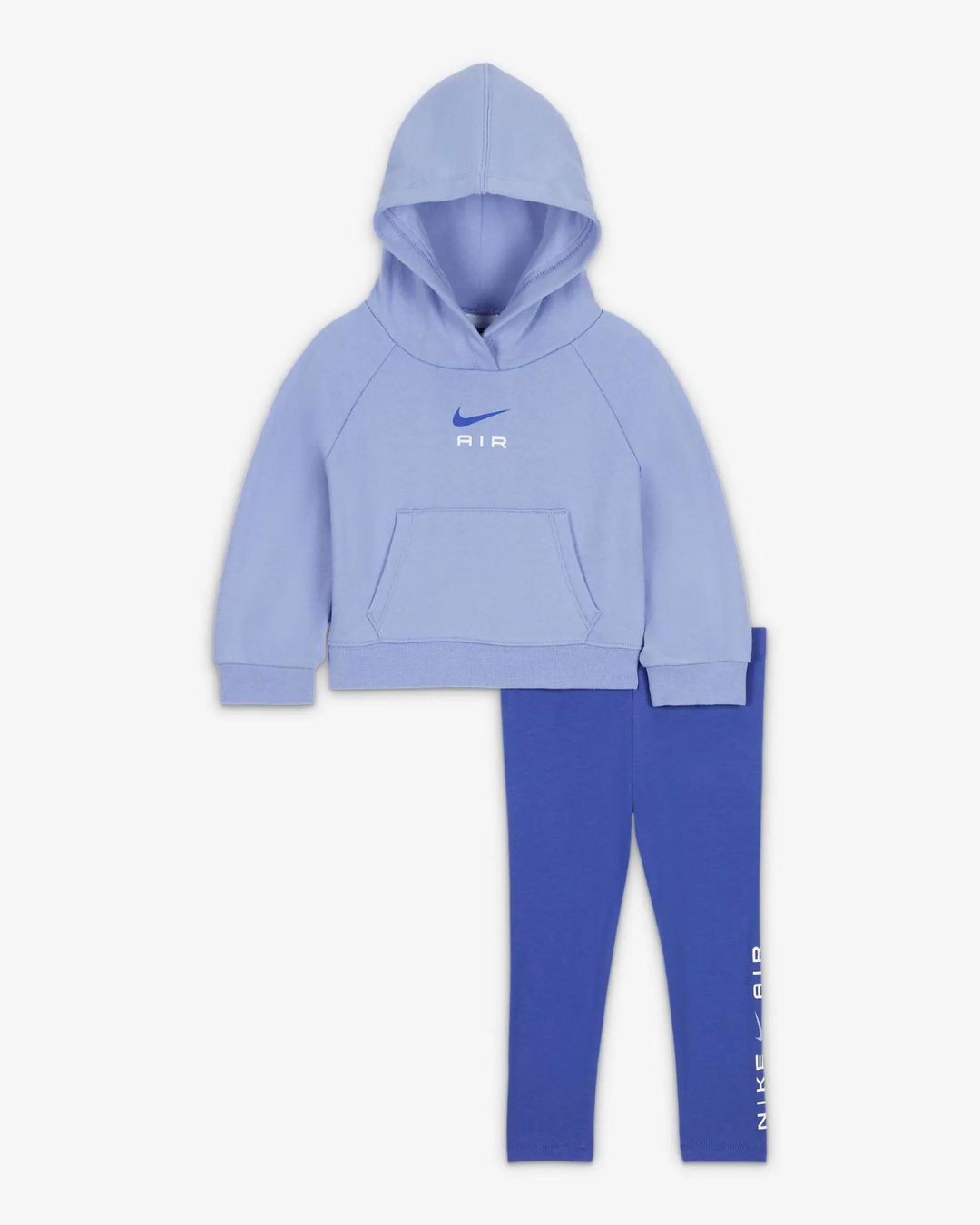 Ensemble Sweat à Capuche et Legging Air Bébé - Bleu