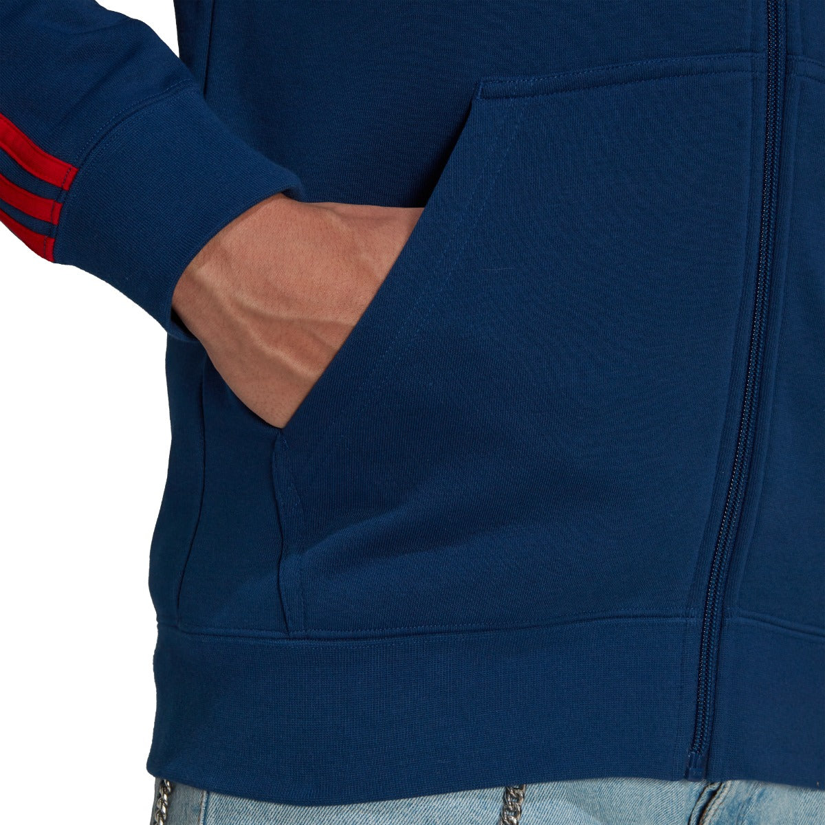 Chaqueta con capucha Arsenal 2021/2022 - Azul/Rojo