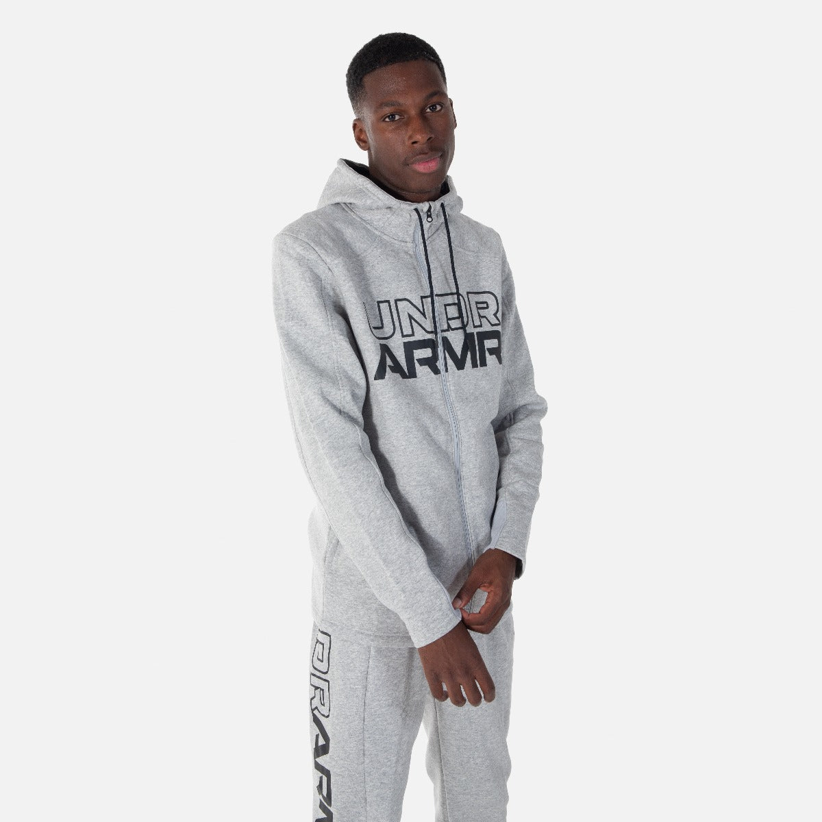 Chaqueta con capucha Under Armour Baseline - Gris