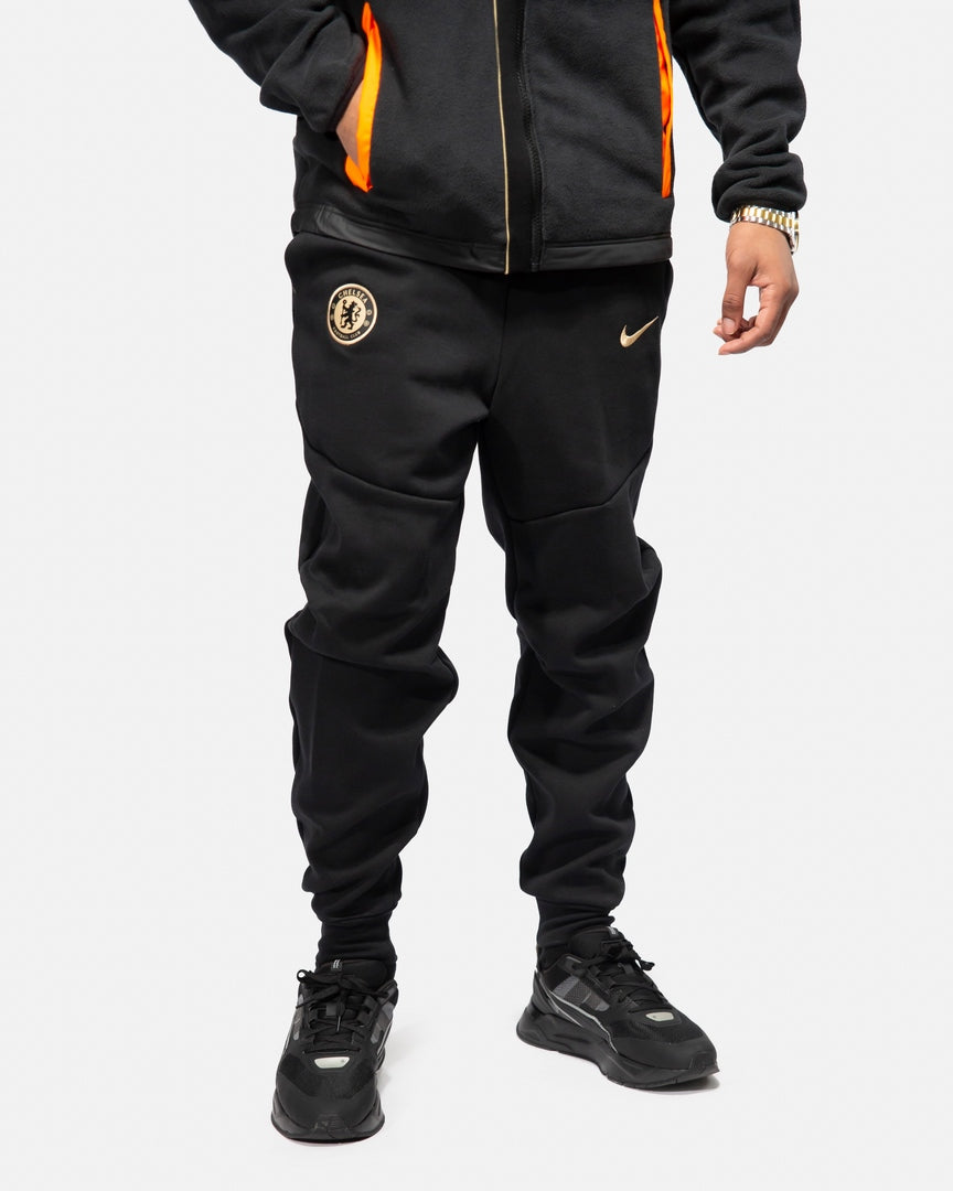 Pantalon Chelsea Tech Fleece 2022/2023 - Noir/Doré