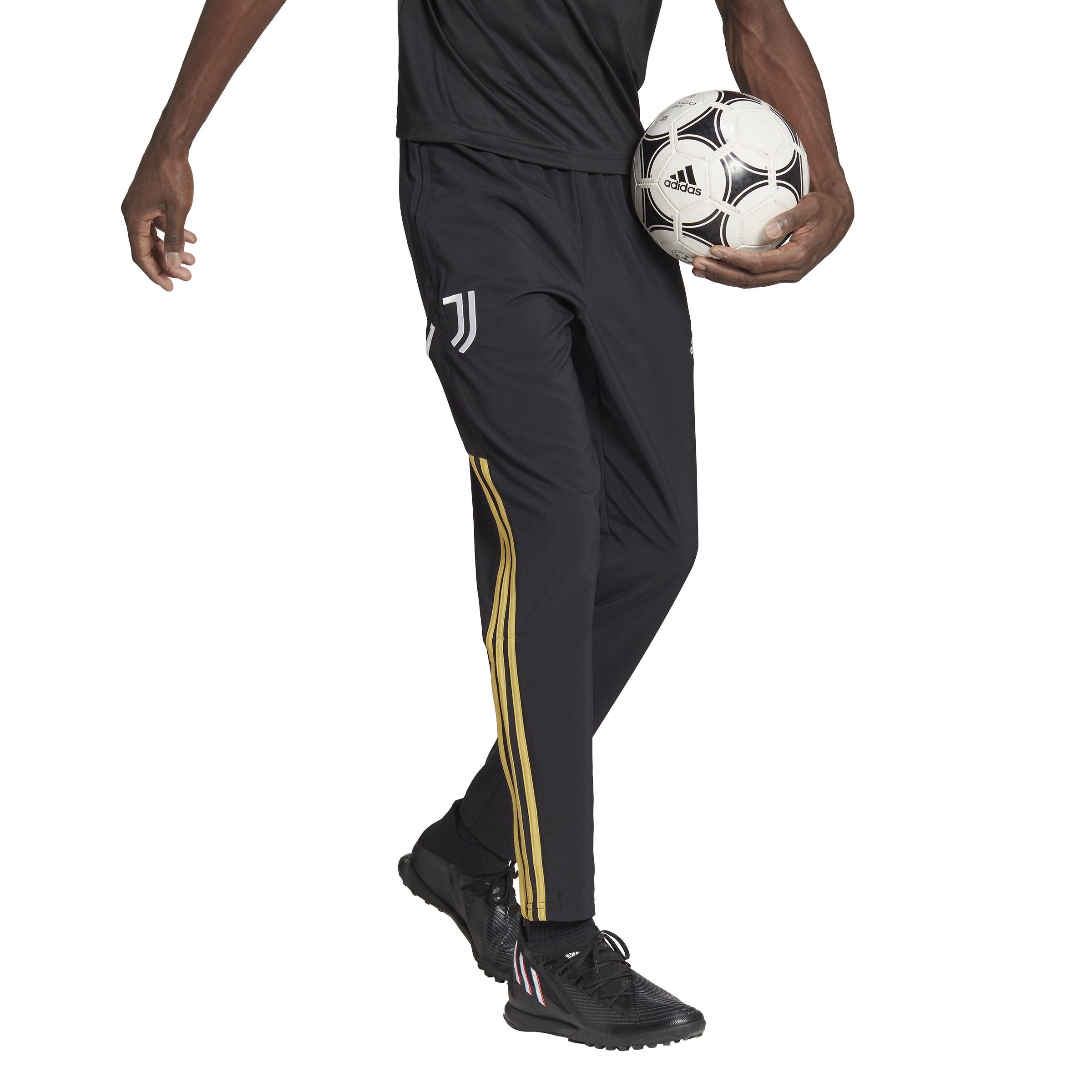 Pantaloni Allenamento Juventus 2022/2023 - Nero/Bianco/Oro