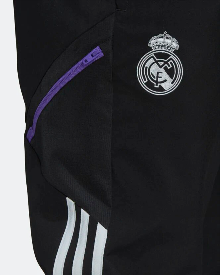Real Madrid Condivo 2022/2023 Trainingshose – Schwarz/Weiß/Lila