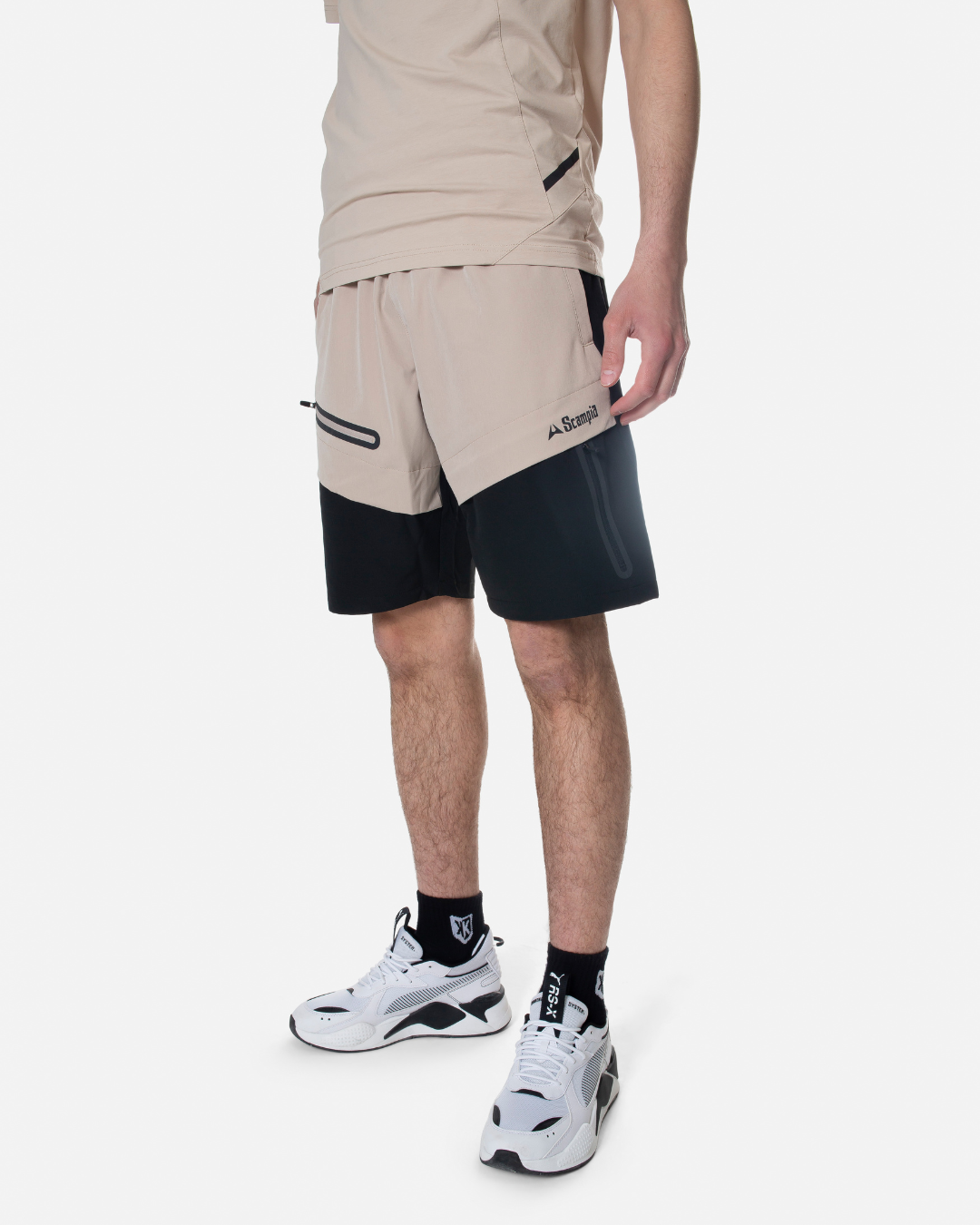 Pantaloncini Scampia Scalare - Menta/Nero - Footkorner - Footkorner
