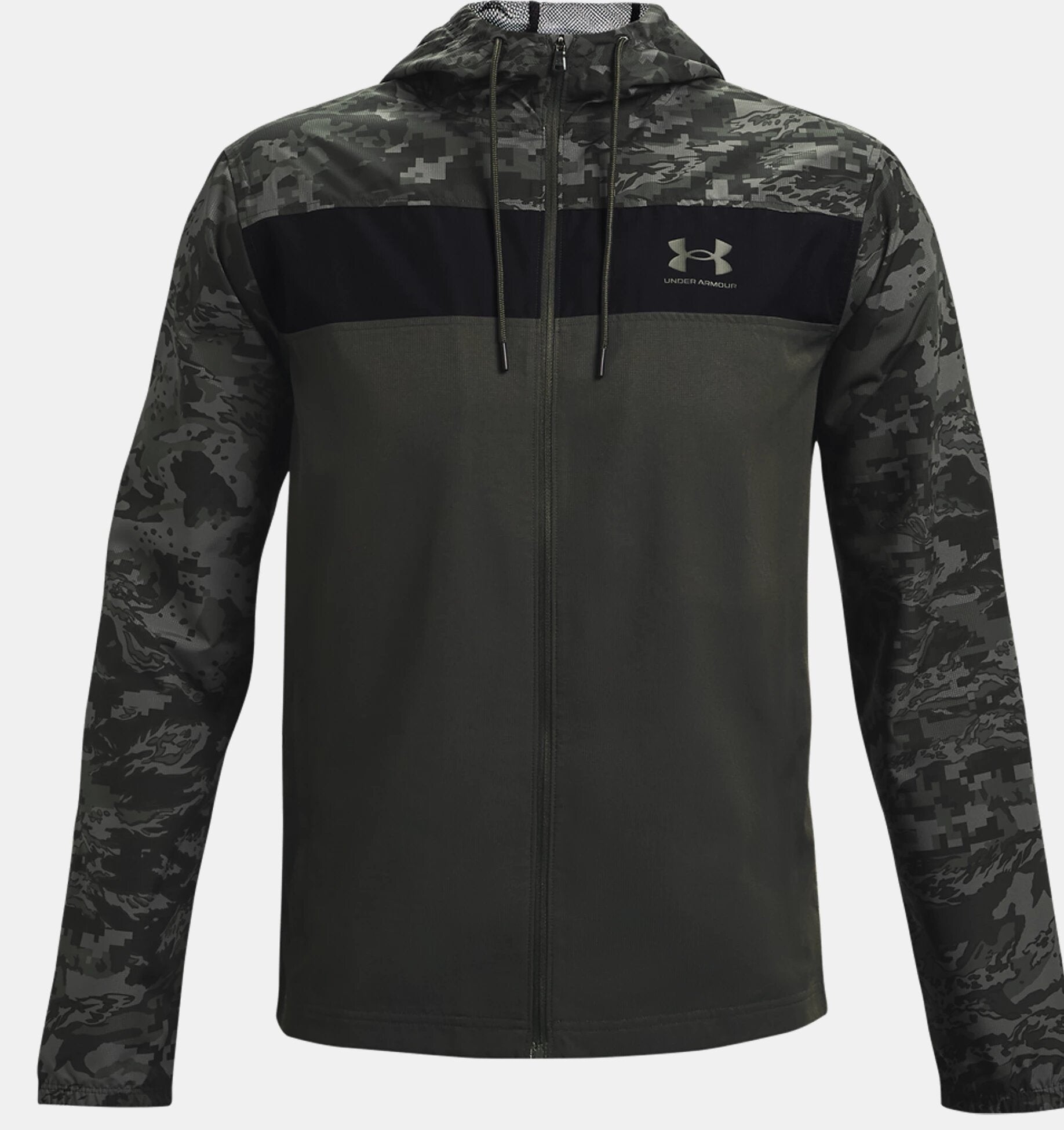 Under armour camo windbreaker Clearance