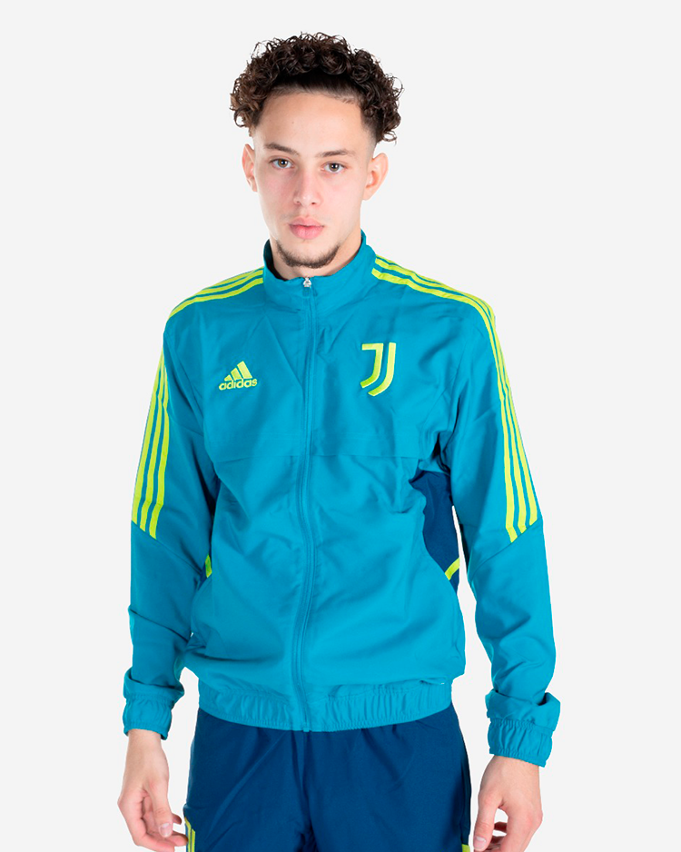 Juventus 2022/2023 Track Jacket - Blue/Green