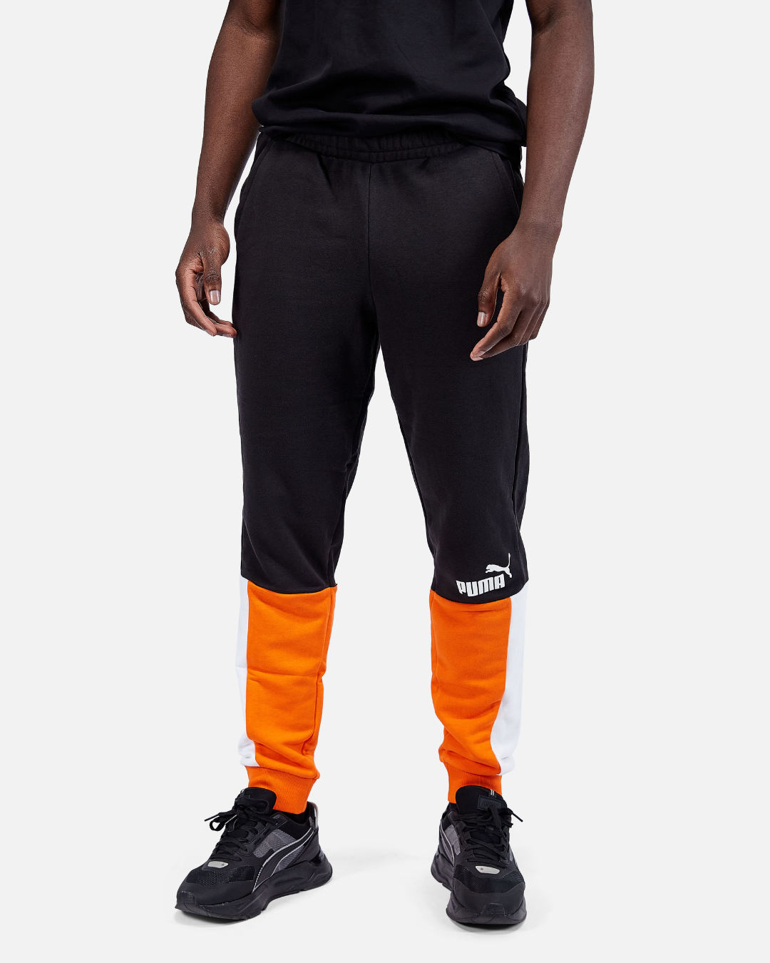 Pantalon Puma Power - Orange/Blanc/Noir