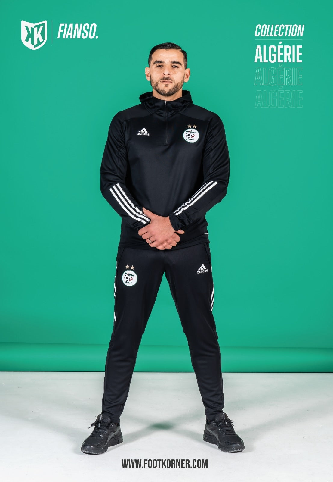 Algeria Training Pants 2021 - Black