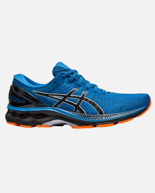 Asics Gel Kayano 27 - Bleu/Noir/Orange - Footkorner