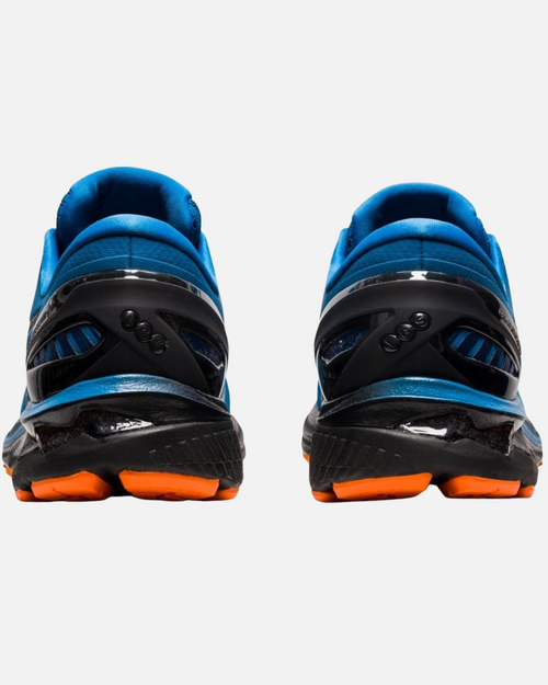 Asics Gel Kayano 27 - Bleu/Noir/Orange - Footkorner