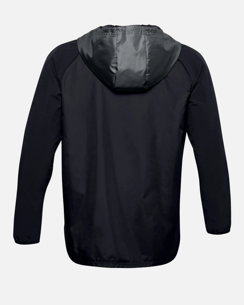Under Armor Stretch-Woven Hooded Jacket Black - Footkorner