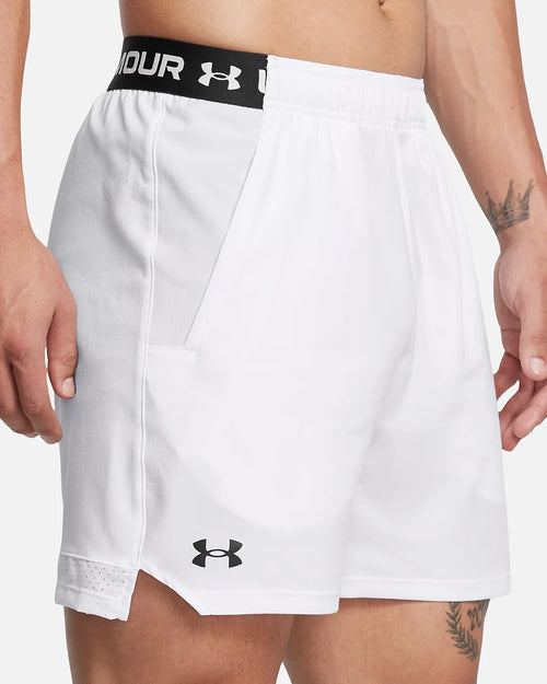 Pantaloncini Under Armour Vanish Woven - Bianchi - Footkorner