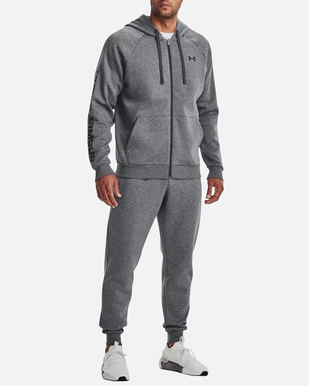 Survêtement Under Armour Running Rival Fleece Suit - Gris