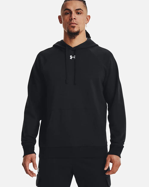 Felpa in pile Under Armour Rival - Nero - Footkorner