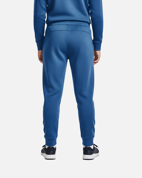 Under Armour RIVAL FLEECE Junior Tracksuit Bottoms - Blue - Footkorner