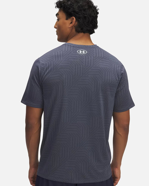 Under Armor Vent Geotessa T-shirt - Blue - Footkorner