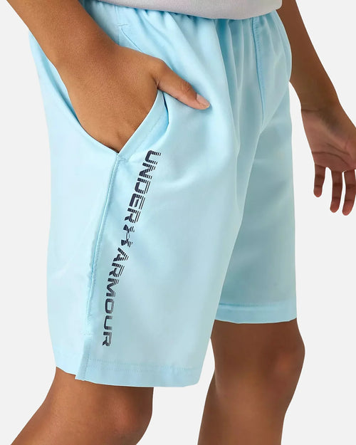 Short Under Armour Tech Woven Wordmark - Bleu - Footkorner