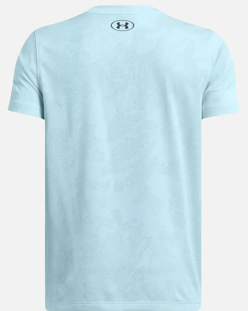 T-shirt Under Armour Tech Vent Junior - Bleu - Footkorner
