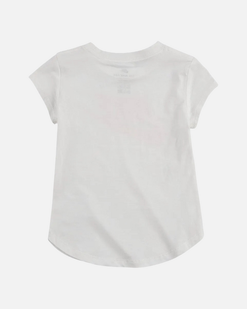 T-shirt Nike Futura - Blanc/Rose - Footkorner