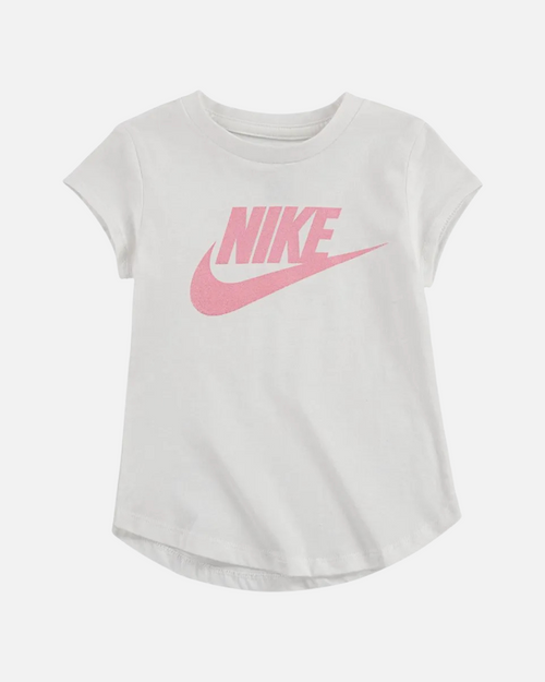 T-shirt Nike Futura - Blanc/Rose - Footkorner