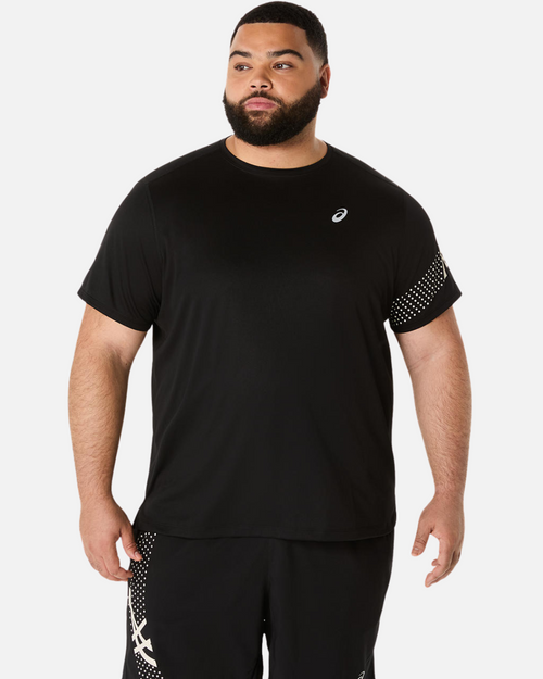 Asics Icon T-shirt - Black - Footkorner