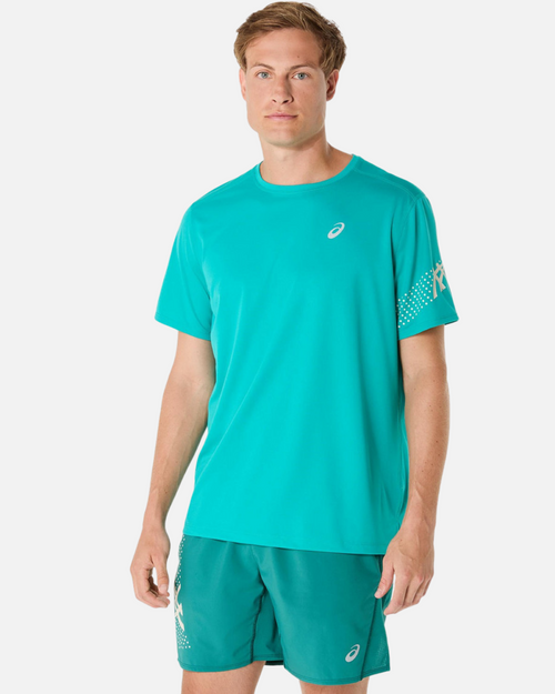Asics Icon T-shirt - Blue - Footkorner