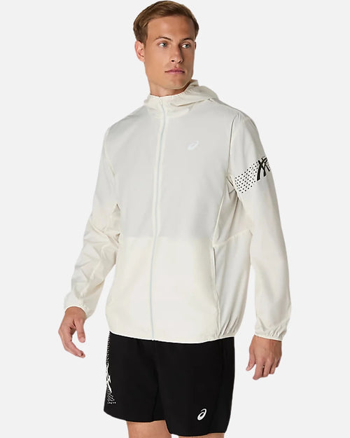 Asics Icon Jacket - White - Footkorner