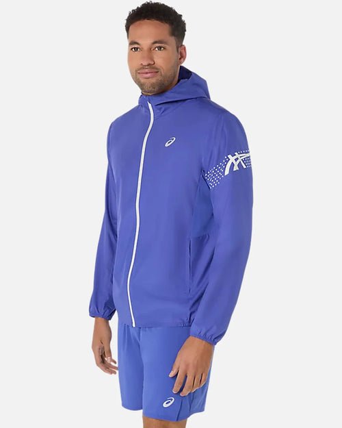 Asics Icon Jacket - Blue - Footkorner
